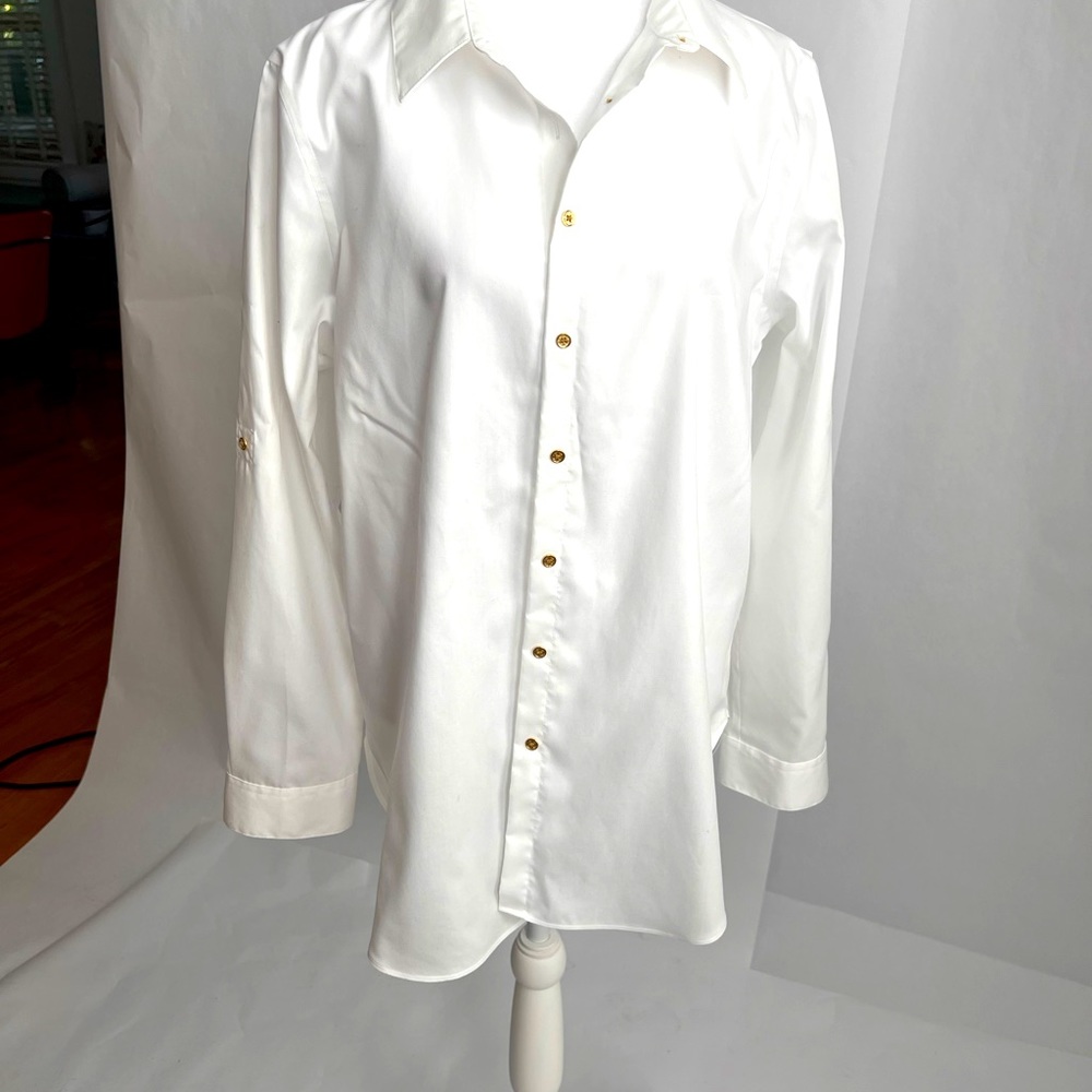 Calvin Klein loose fit, button down shirt